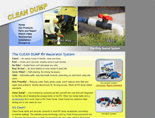 Tablet Screenshot of cleandump.com